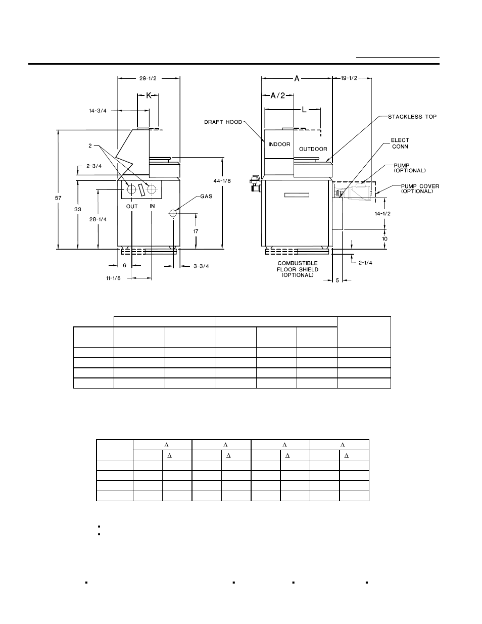 Raytherm - type h, Hydronic heating boilers | Raypak Raytherm 514-824 User Manual | Page 2 / 2