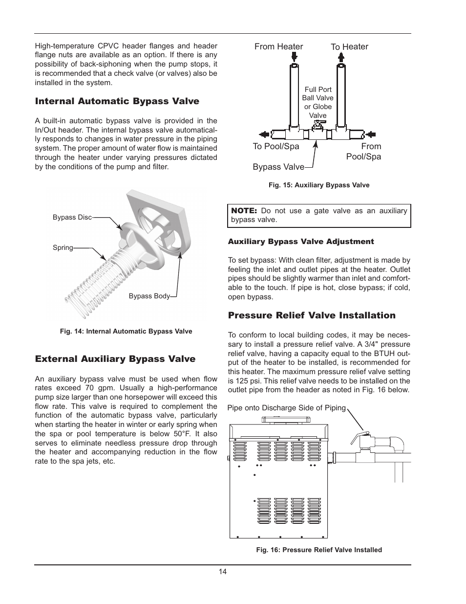Raypak 130A User Manual | Page 14 / 35