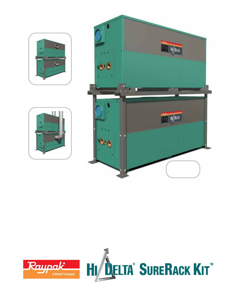 Raypak Vertical Venting Category I User Manual | 2 pages