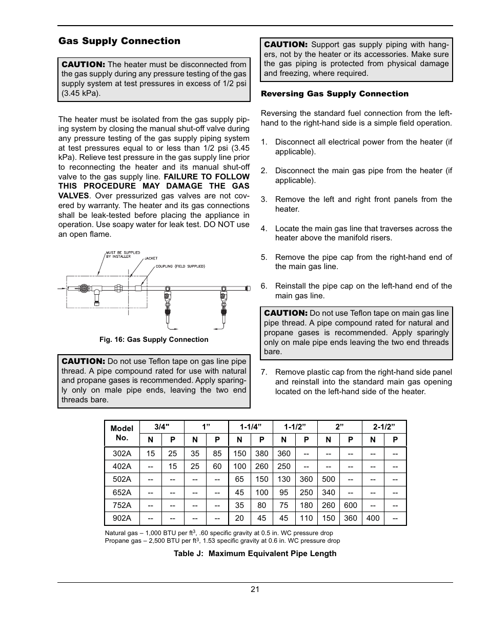 Raypak Hi Delta 302A-902A User Manual | Page 21 / 56