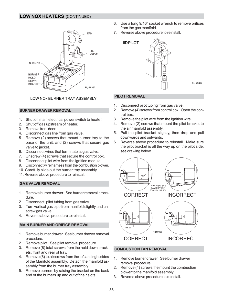 Raypak P-R185B To P-R405B User Manual | Page 38 / 52