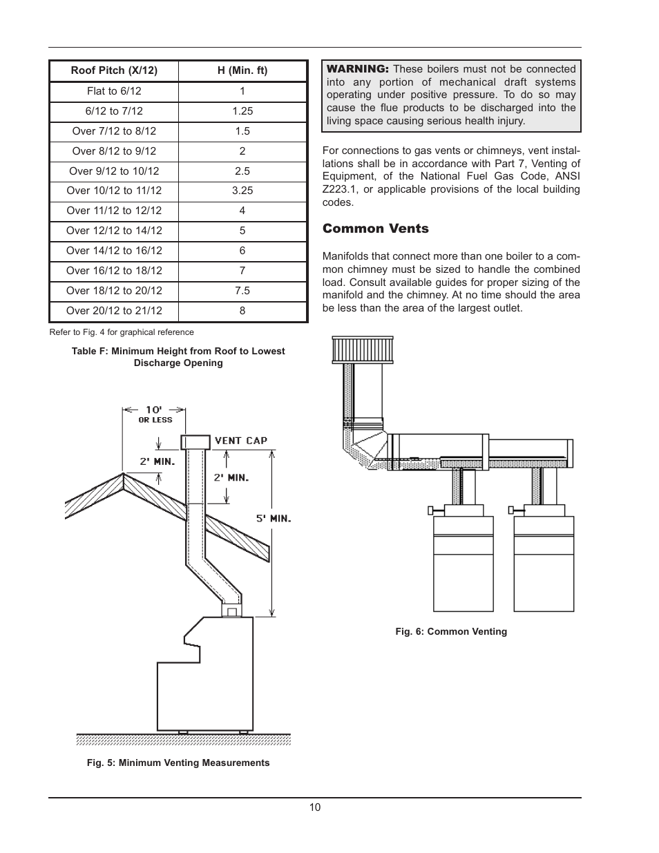 Raypak 0180B Type H User Manual | Page 10 / 40