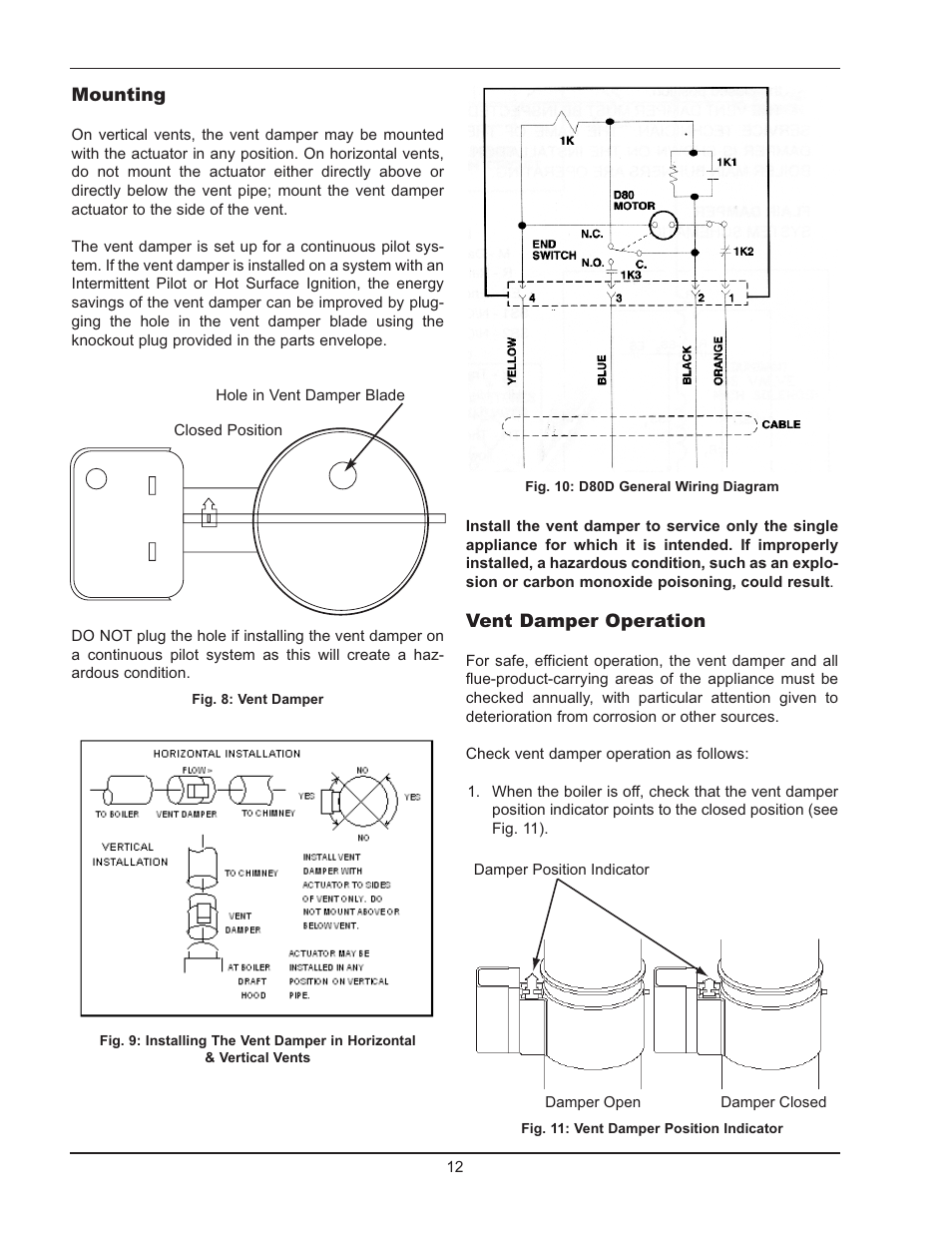 Raypak 0180B Type H User Manual | Page 12 / 40