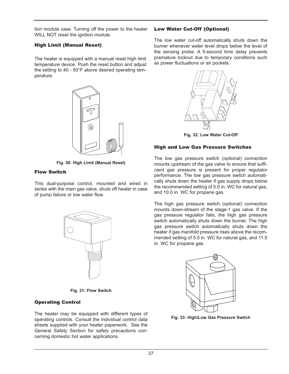 Raypak 302B-902B User Manual | Page 37 / 60