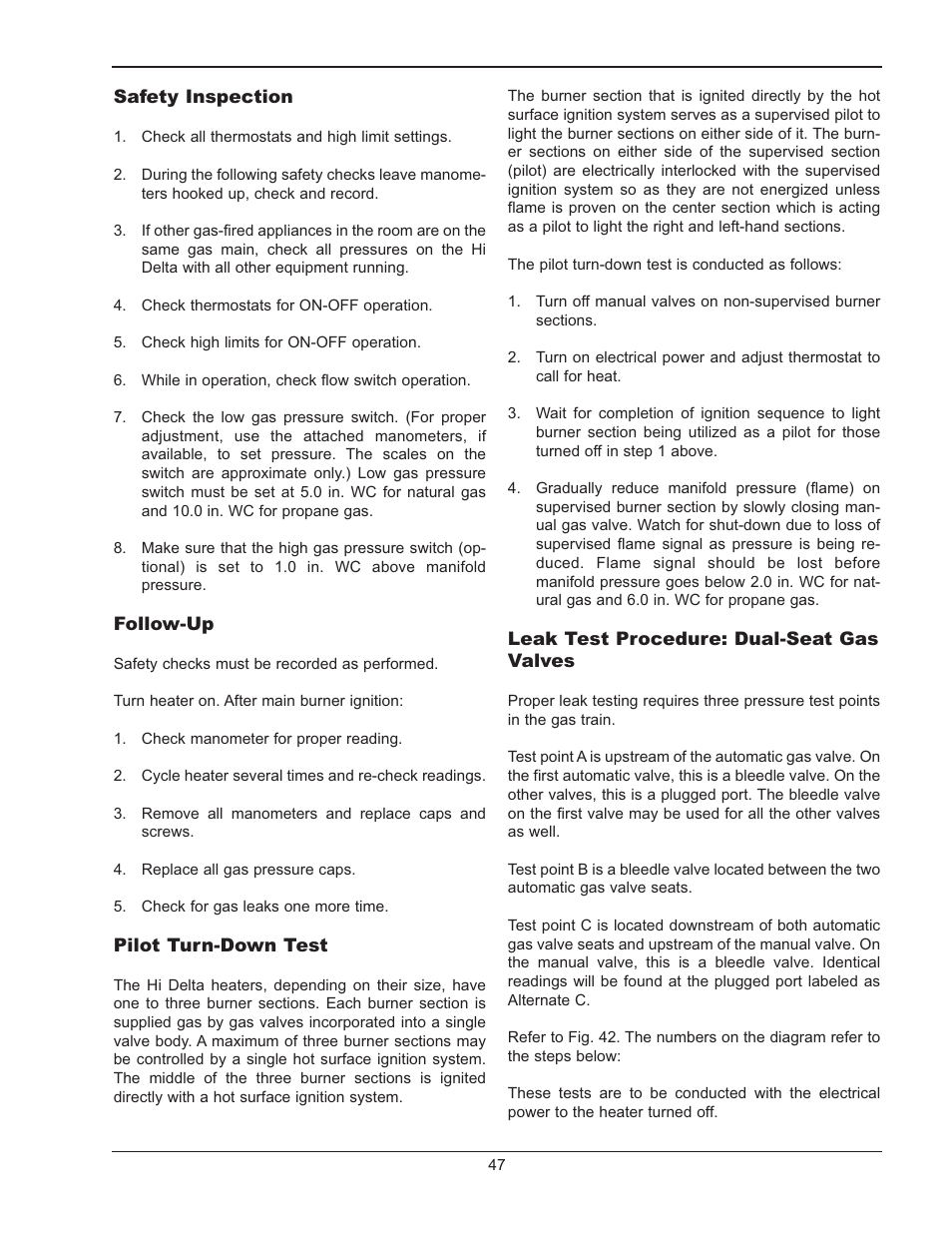 Raypak 302B-902B User Manual | Page 47 / 60
