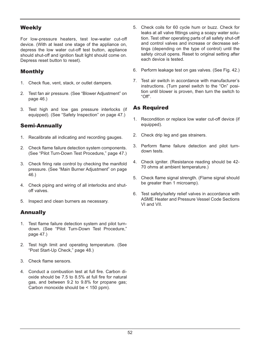 Raypak 302B-902B User Manual | Page 52 / 60