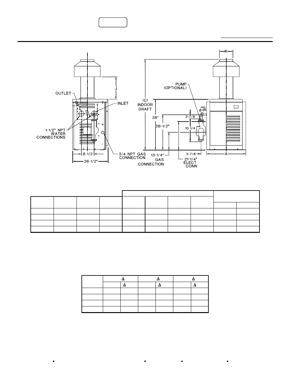 Raytherm - type h, Hydronic heating boilers - indoor | Raypak 181-401 User Manual | Page 2 / 2