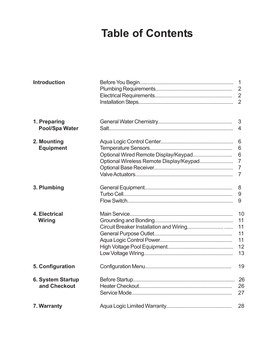 Raypak PS-4 PS-8 User Manual | Page 3 / 32