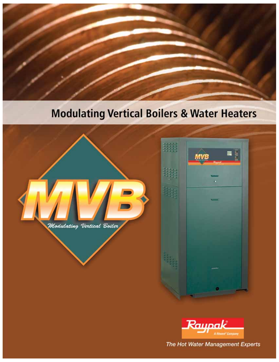 Raypak MVB 504 thru 2004 User Manual | 8 pages