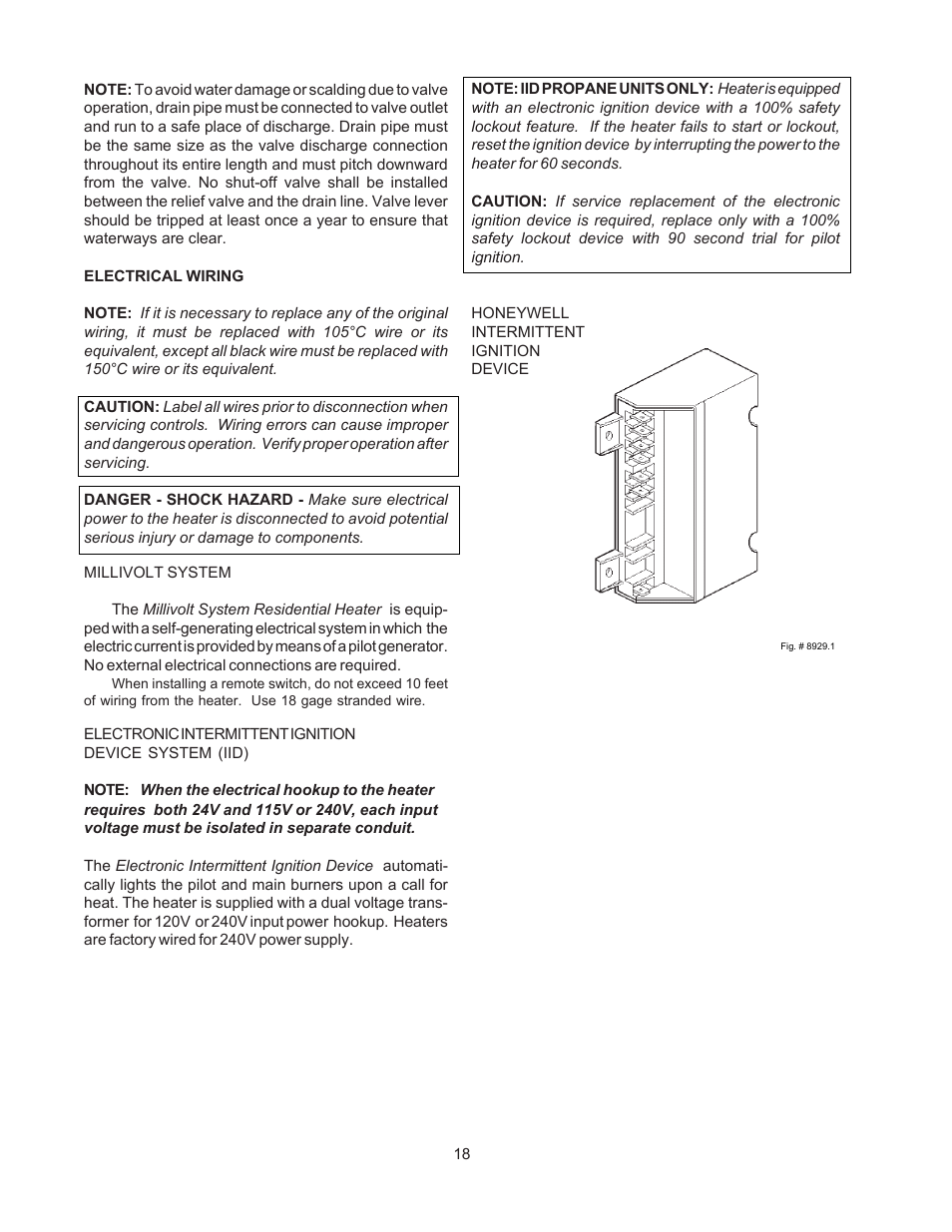 Raypak 155C User Manual | Page 18 / 34