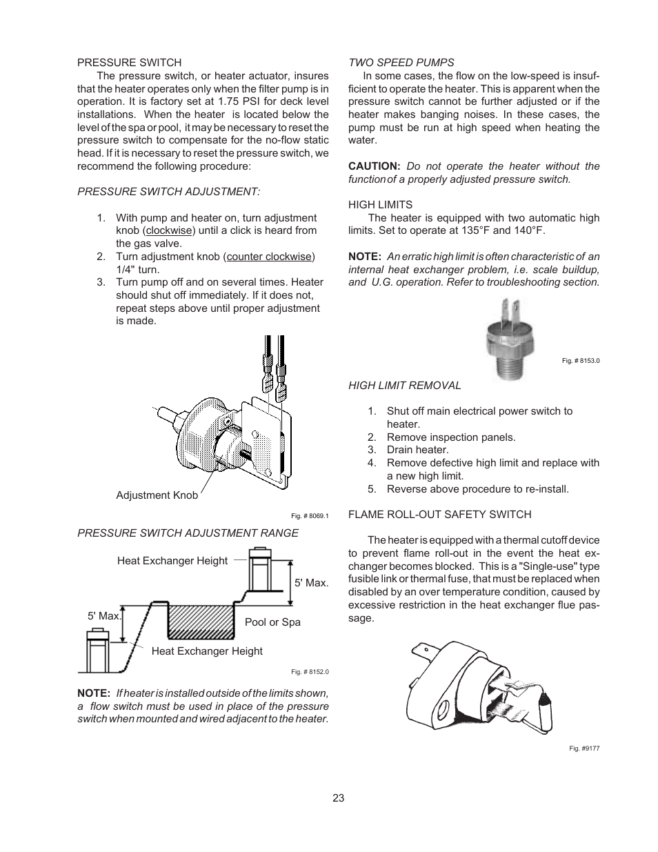 Raypak 155C User Manual | Page 23 / 34