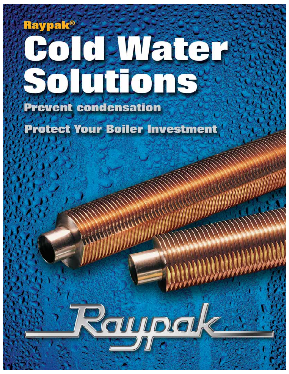 Raypak 1000 .19C User Manual | 6 pages