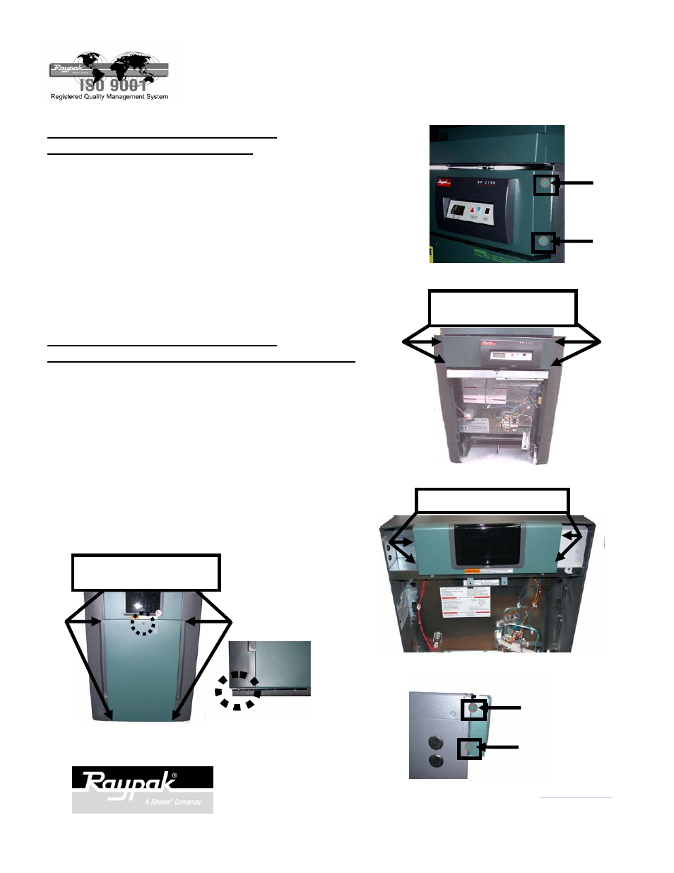 Raypak 185A User Manual | Page 2 / 18