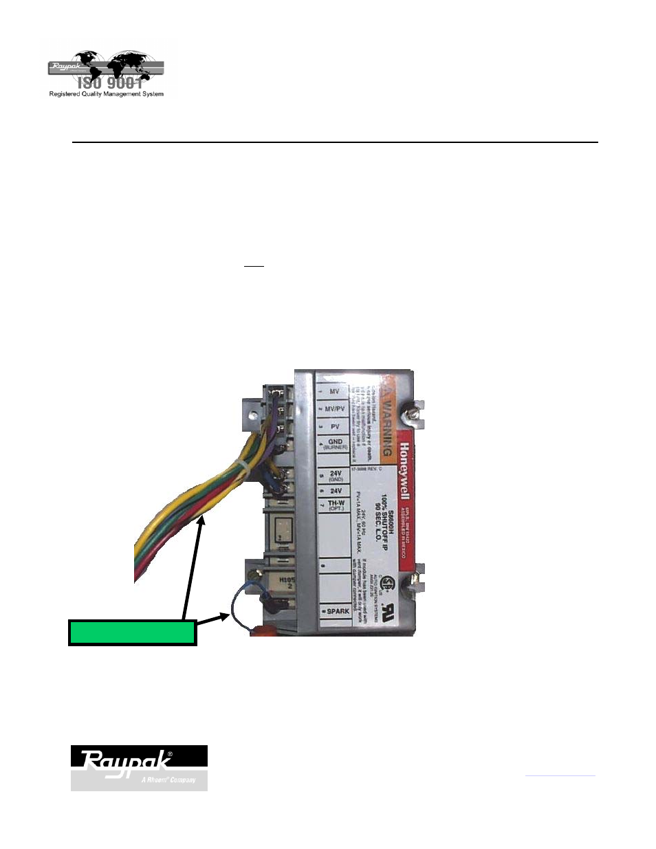 Raypak 185A User Manual | Page 5 / 18