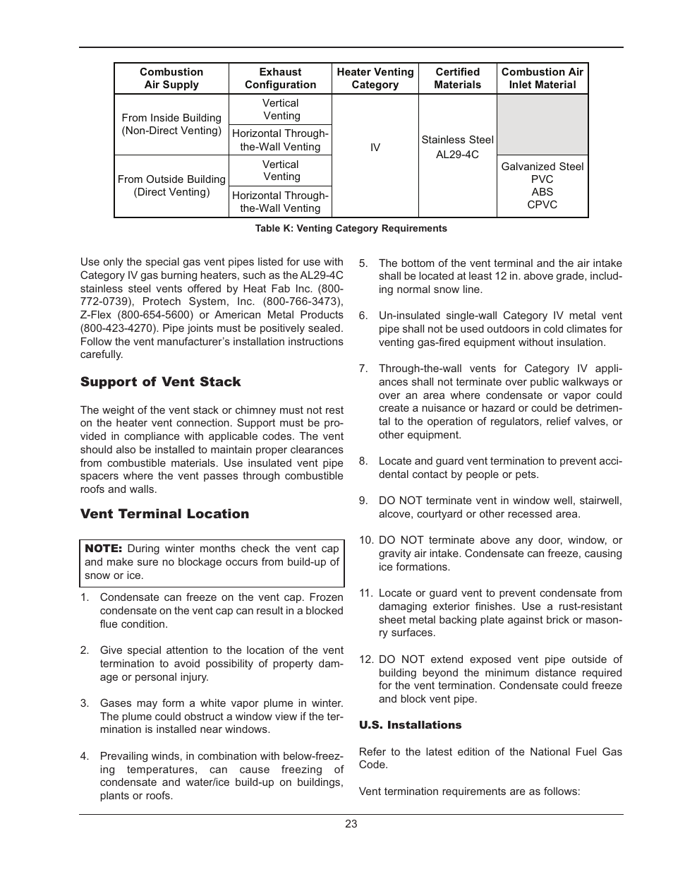 Field wiring connectio, Field wiring connection | Raypak MVB 503-2003 User Manual | Page 23 / 56