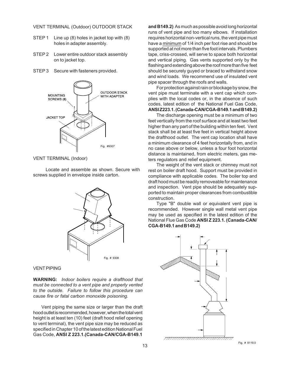 Raypak VERSA 155C User Manual | Page 13 / 35