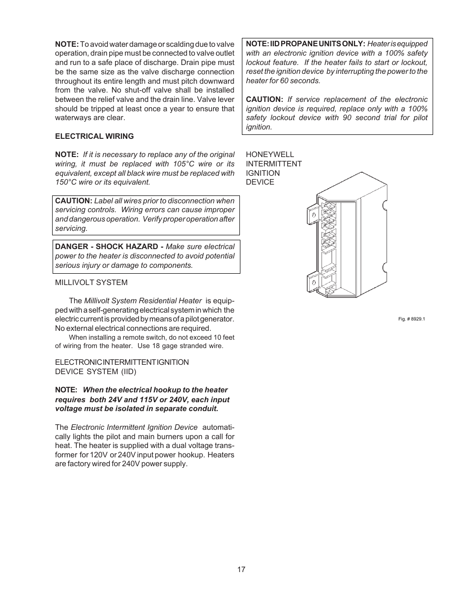 Raypak VERSA 155C User Manual | Page 17 / 35