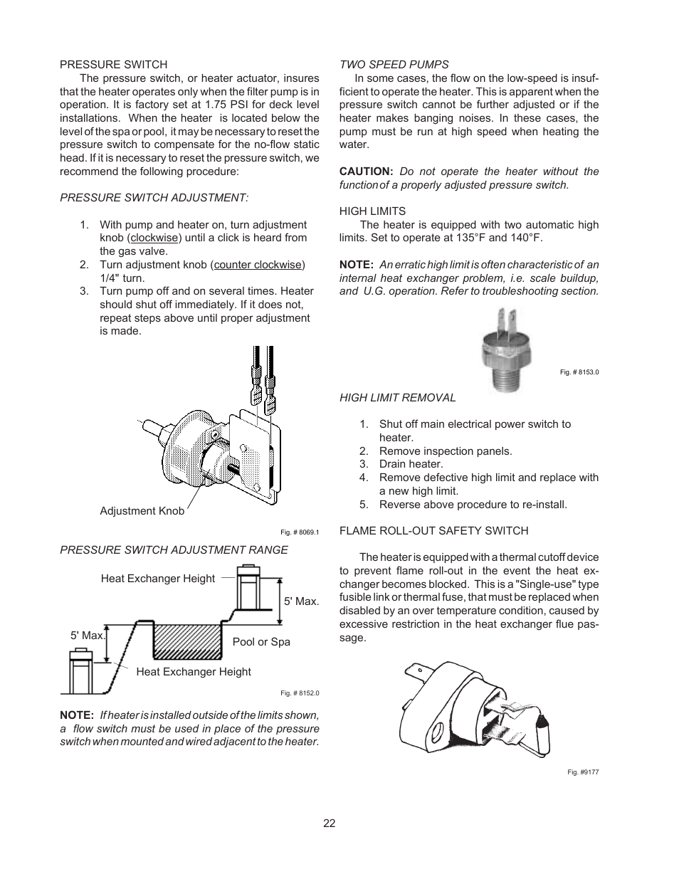 Raypak VERSA 155C User Manual | Page 22 / 35