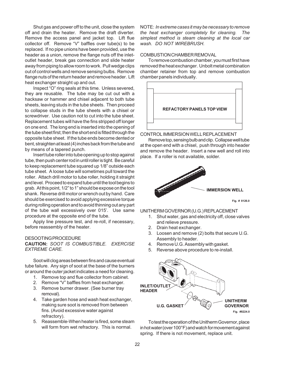 Raypak 514-824 User Manual | Page 22 / 32