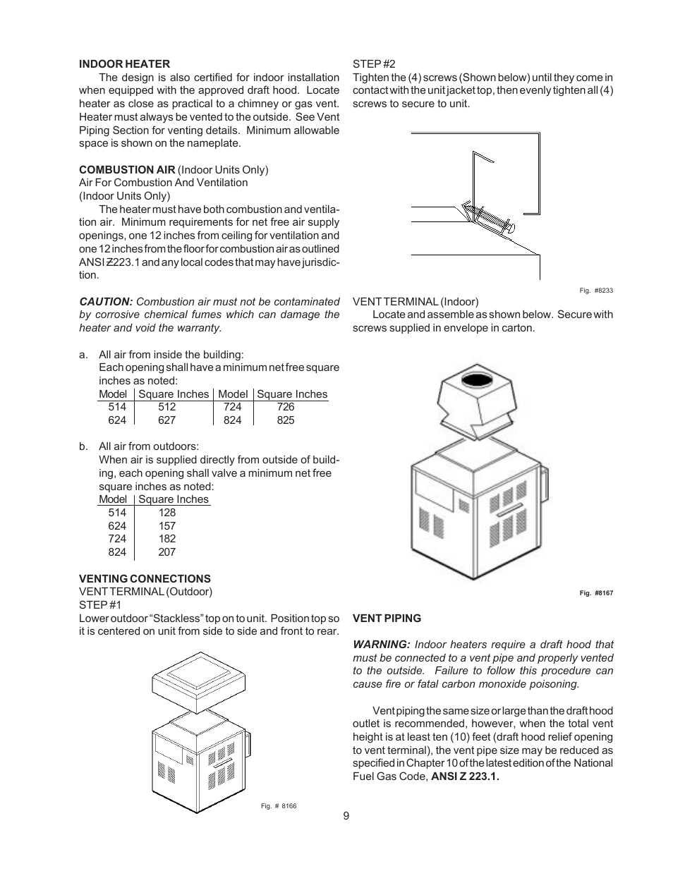 Raypak 514-824 User Manual | Page 9 / 32