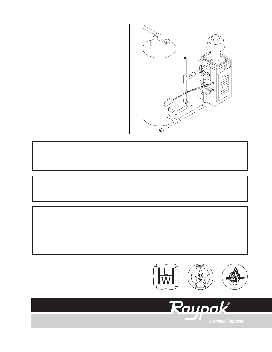 Raypak 260-401 User Manual | 36 pages