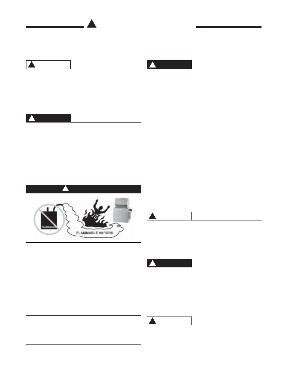 General safety precautions ! warning, Warning | Raypak NH User Manual | Page 4 / 53