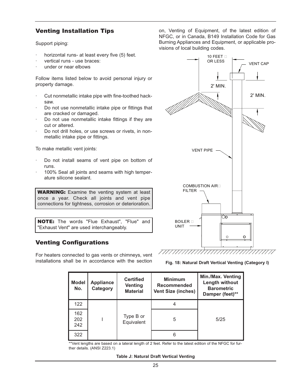 Raypak HI DELTA 122-322 User Manual | Page 25 / 44