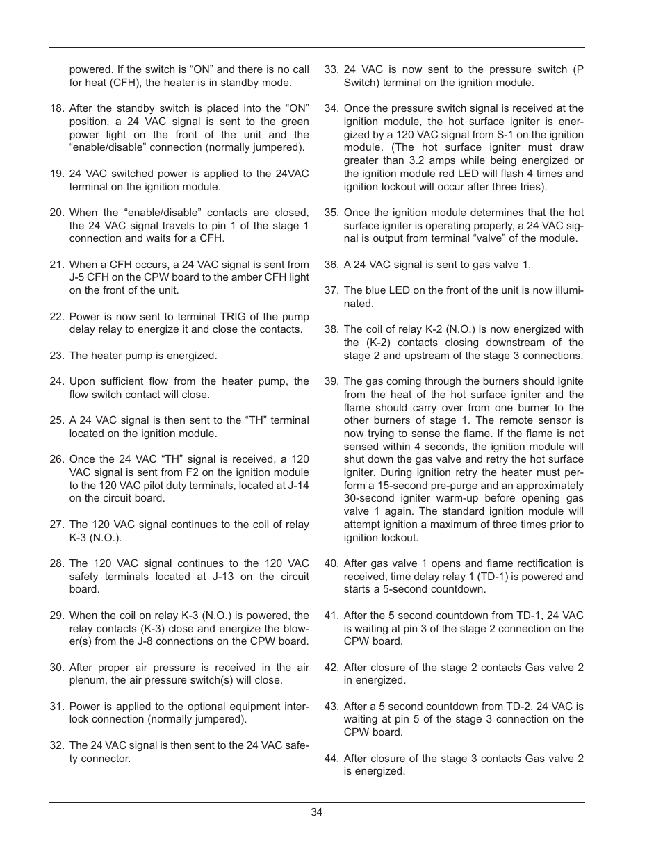 Raypak 399B-2339B User Manual | Page 34 / 52