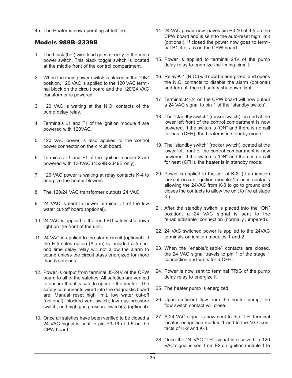 Raypak 399B-2339B User Manual | Page 35 / 52