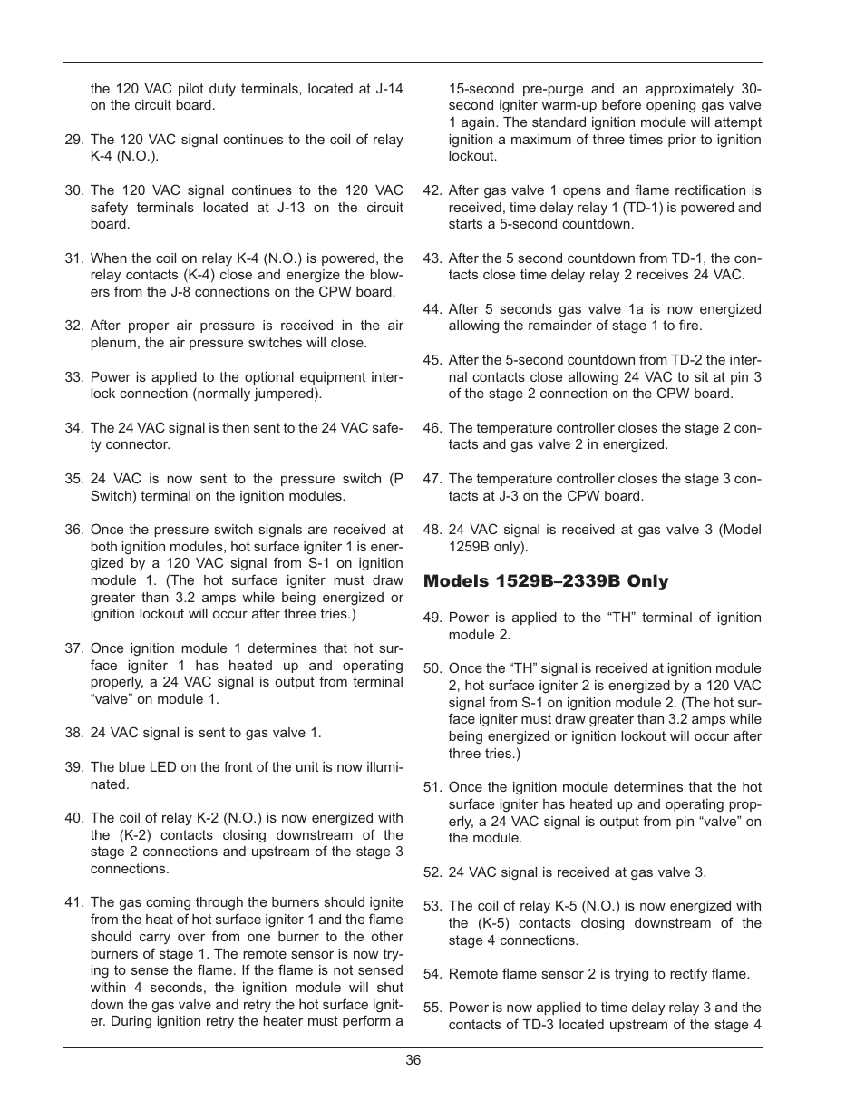 Raypak 399B-2339B User Manual | Page 36 / 52