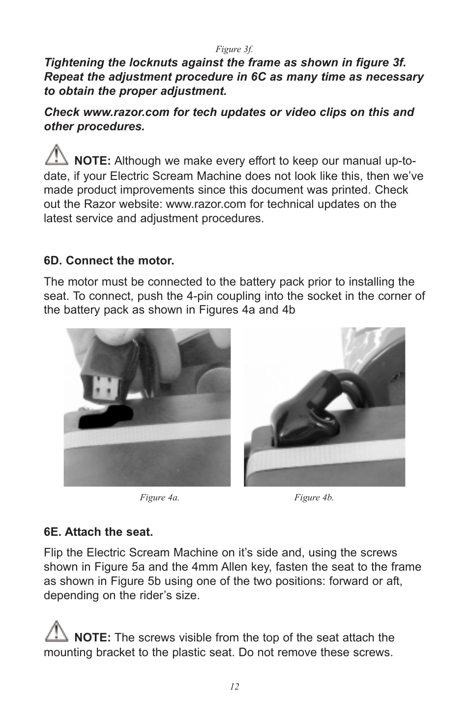 Razor ScreamMachine User Manual | Page 12 / 20