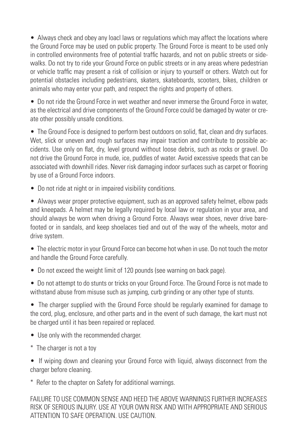Razor ELECTRIC-POWERED GO KART 300001-SL User Manual | Page 3 / 20