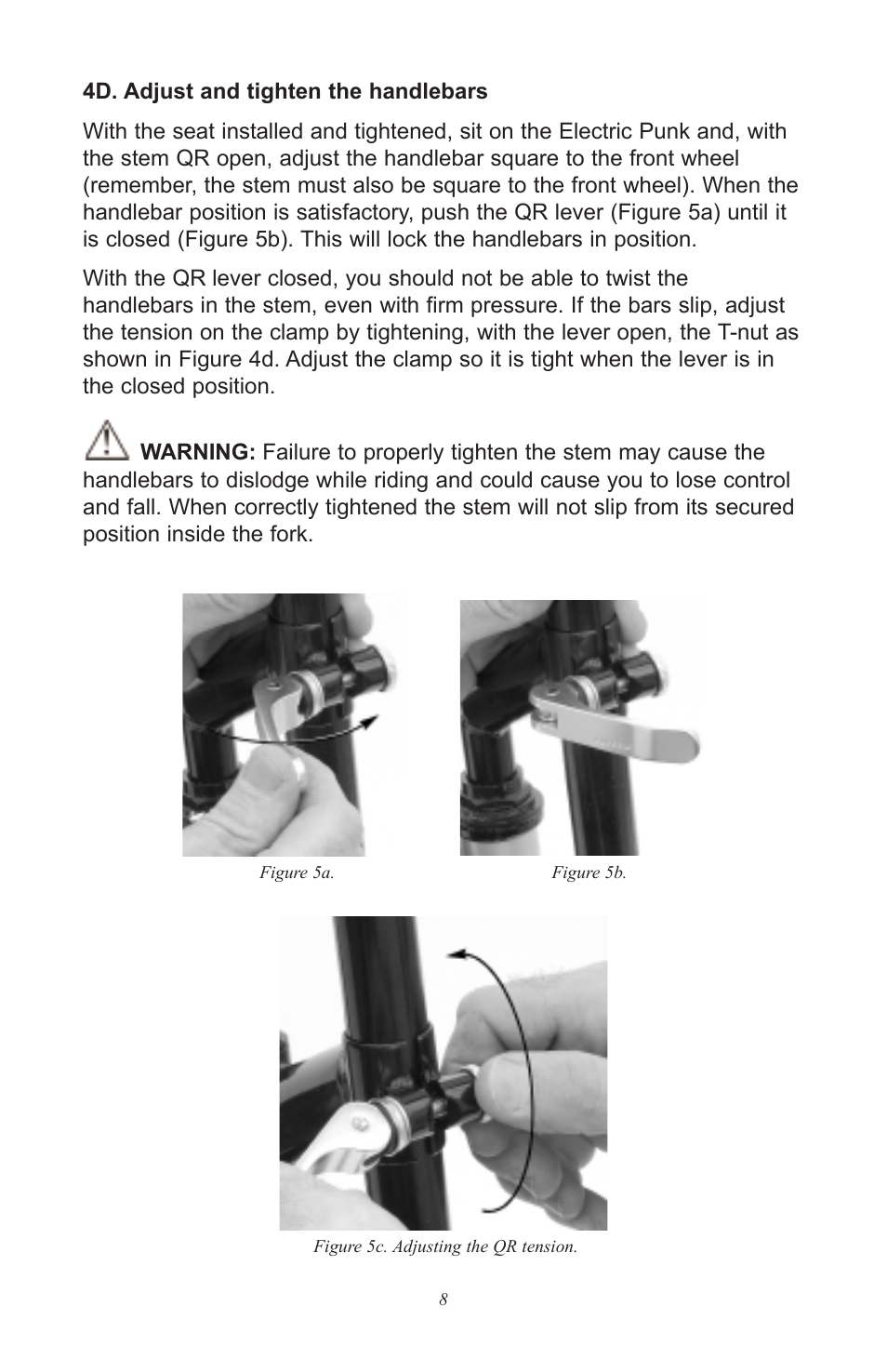 Razor Electric Punk User Manual | Page 8 / 20