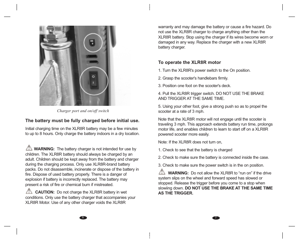 Razor XLR8R User Manual | Page 4 / 6