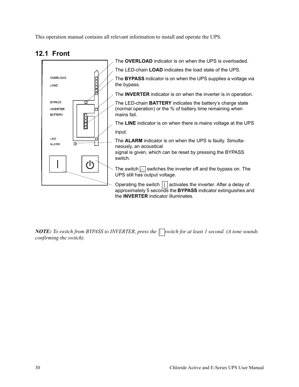 1 front | Rackmount Solutions VA 10000 User Manual | Page 34 / 58