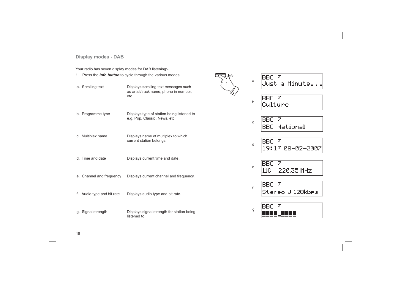 Roberts Radio Gemini 33 CRD-33 User Manual | Page 16 / 48