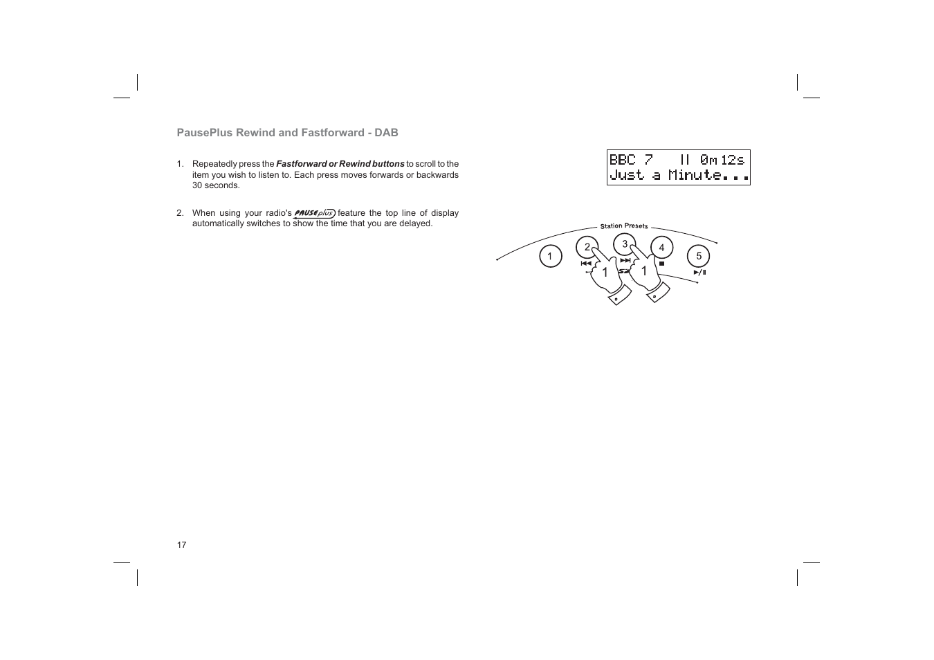 Roberts Radio Gemini 33 CRD-33 User Manual | Page 18 / 48