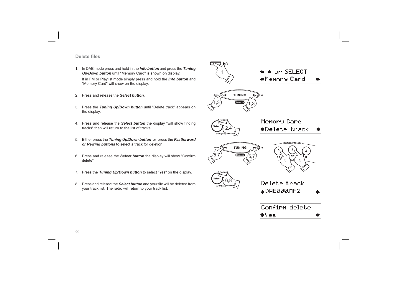 Roberts Radio Gemini 33 CRD-33 User Manual | Page 30 / 48
