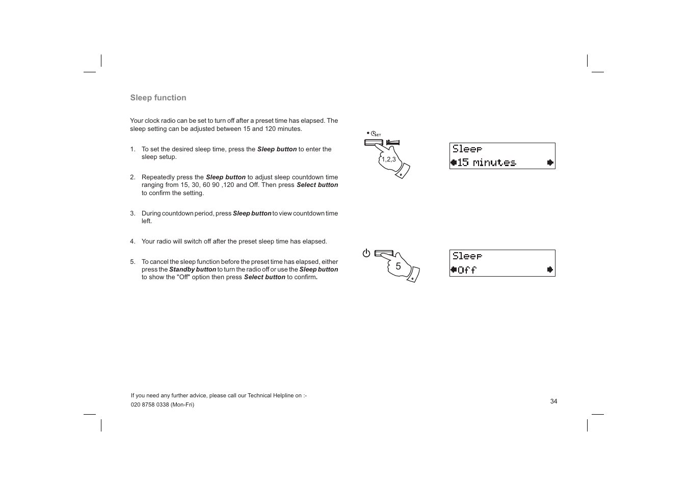 Roberts Radio Gemini 33 CRD-33 User Manual | Page 35 / 48