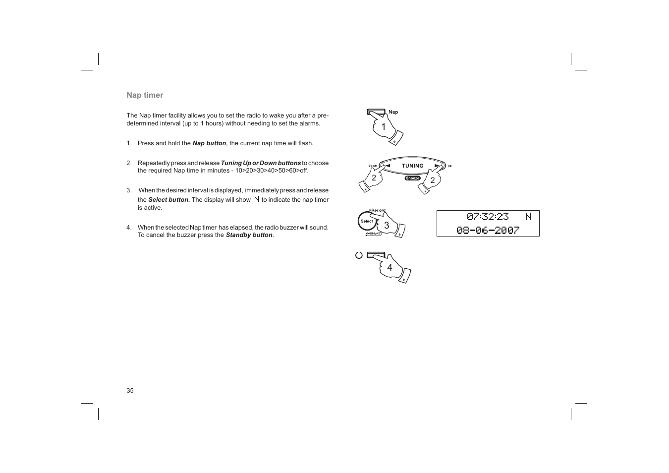 Roberts Radio Gemini 33 CRD-33 User Manual | Page 36 / 48