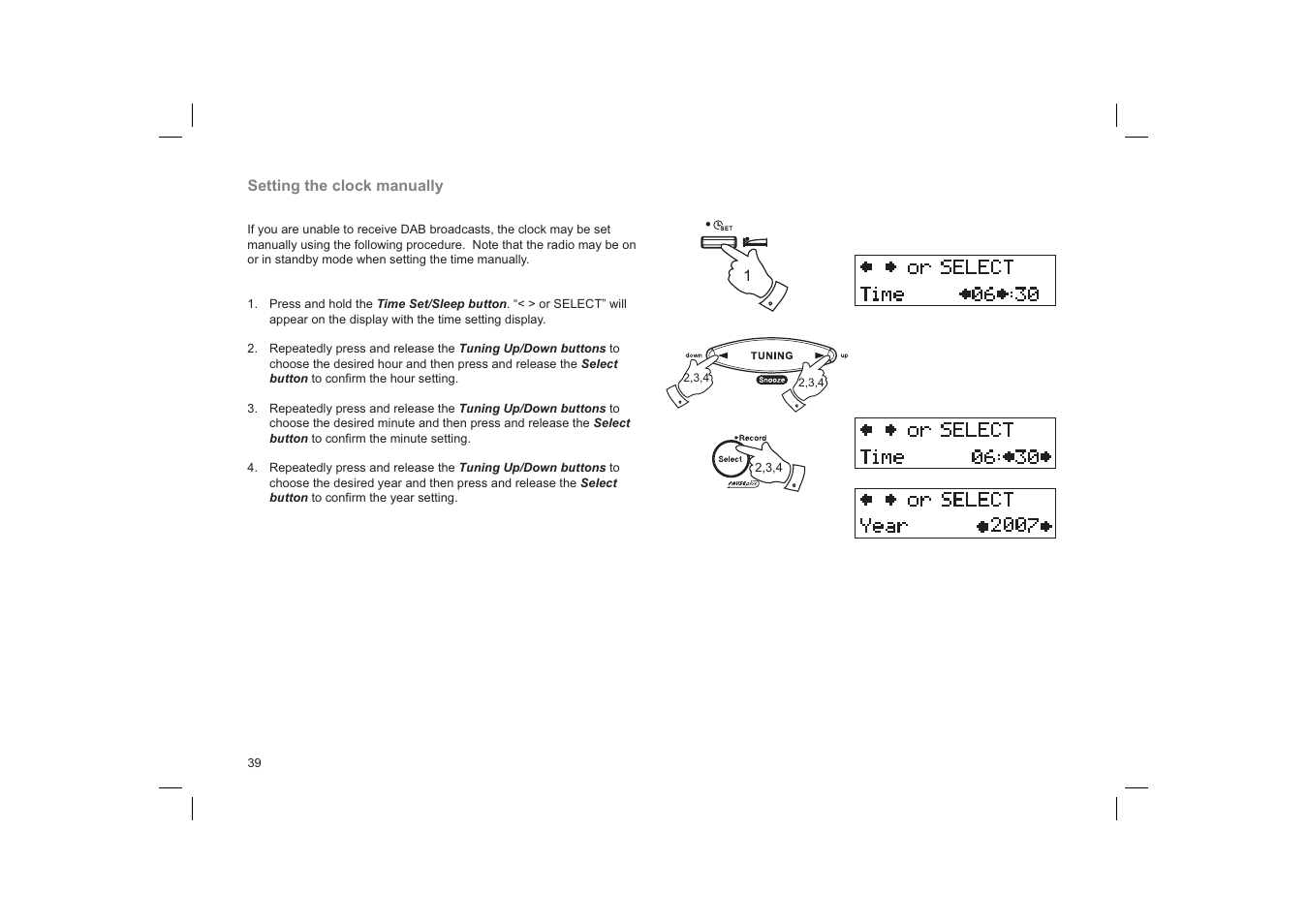 Roberts Radio Gemini 33 CRD-33 User Manual | Page 40 / 48