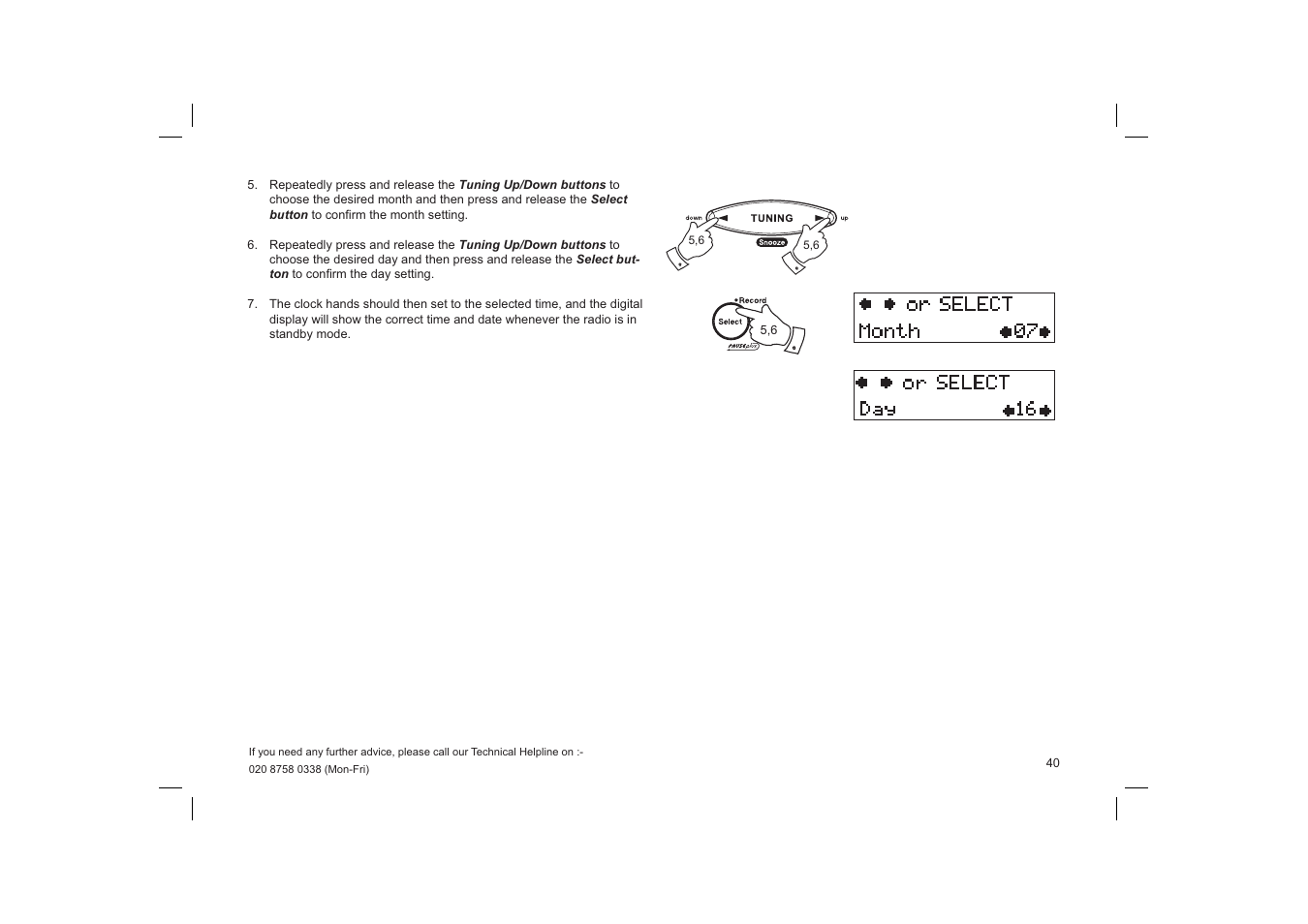 Roberts Radio Gemini 33 CRD-33 User Manual | Page 41 / 48