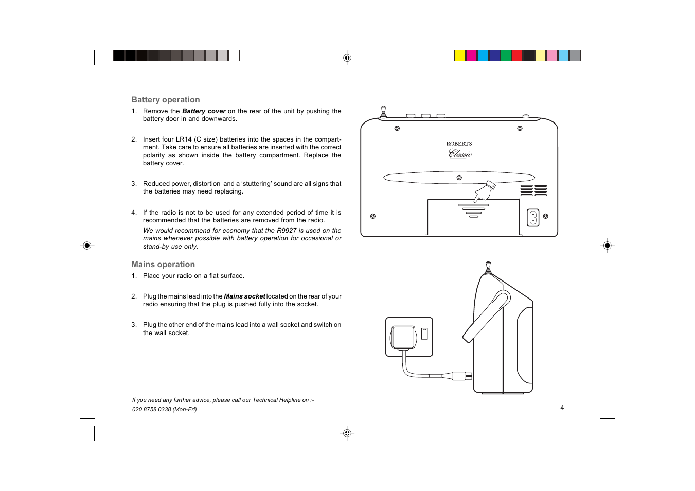 Roberts Radio R9927 User Manual | Page 5 / 12