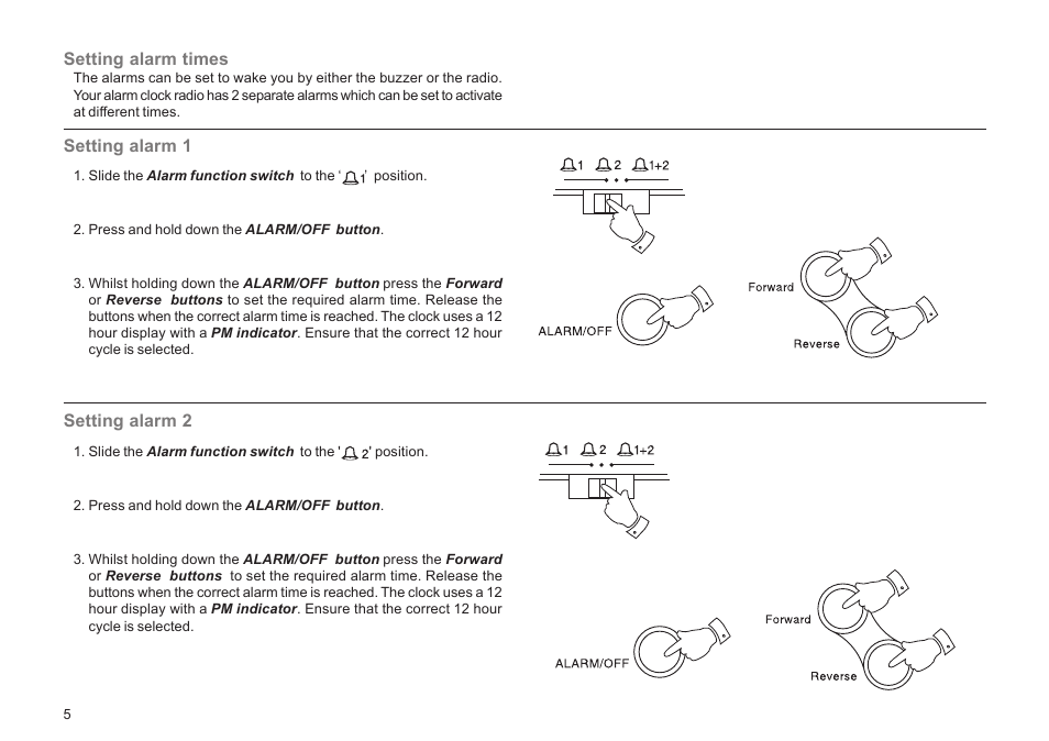 Roberts Radio CR9931 User Manual | Page 6 / 12