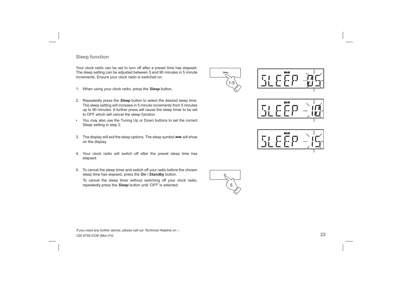 Roberts Radio DreamTime2 User Manual | Page 23 / 32