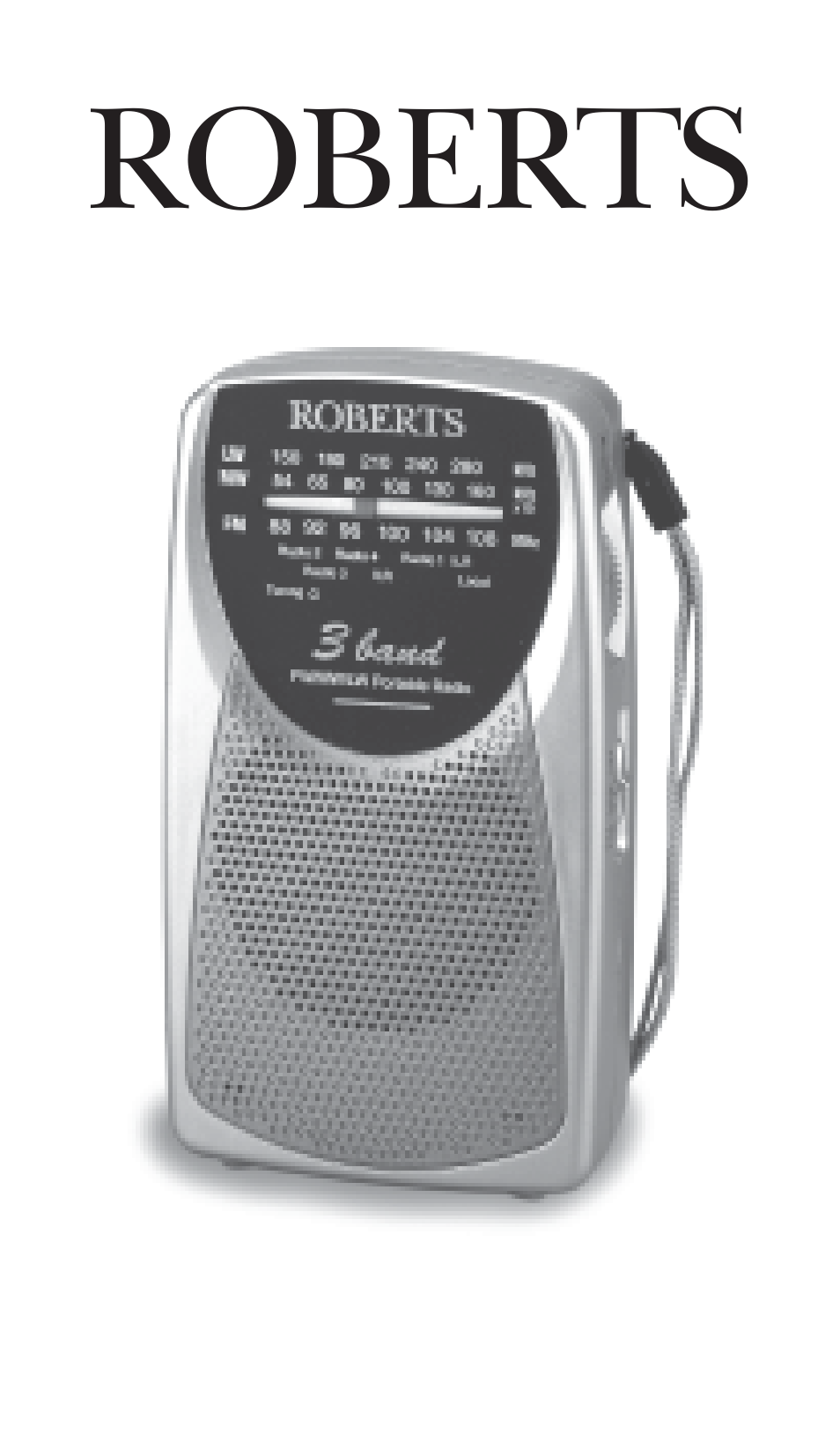 Roberts Radio 3-band Battery Portable Radio R9924 User Manual | 12 pages