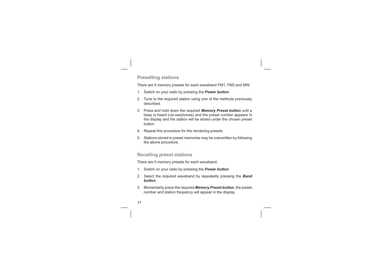 Roberts Radio R9995 User Manual | Page 18 / 28