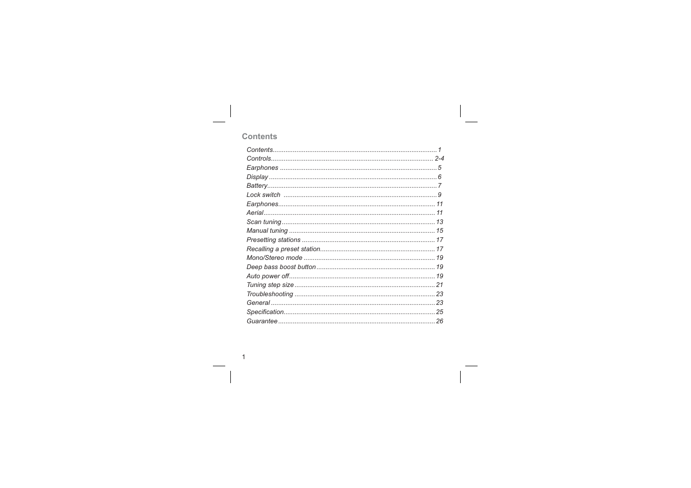 Roberts Radio R9995 User Manual | Page 2 / 28