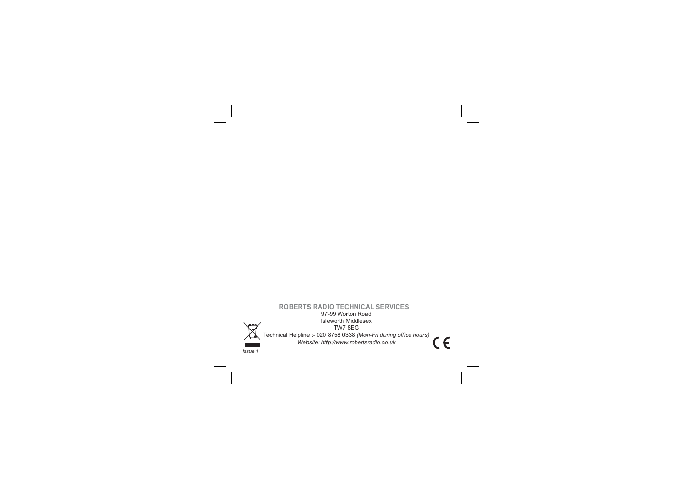 Roberts Radio R9995 User Manual | Page 28 / 28