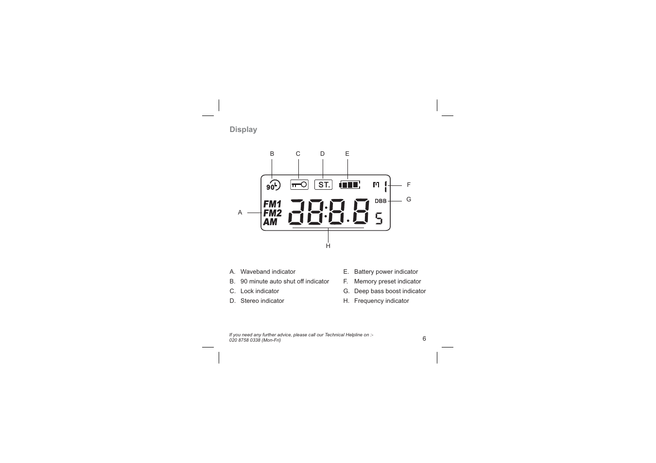 Roberts Radio R9995 User Manual | Page 7 / 28